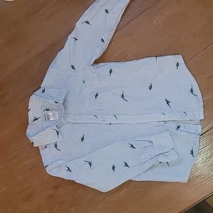 Boys long sleeve button up